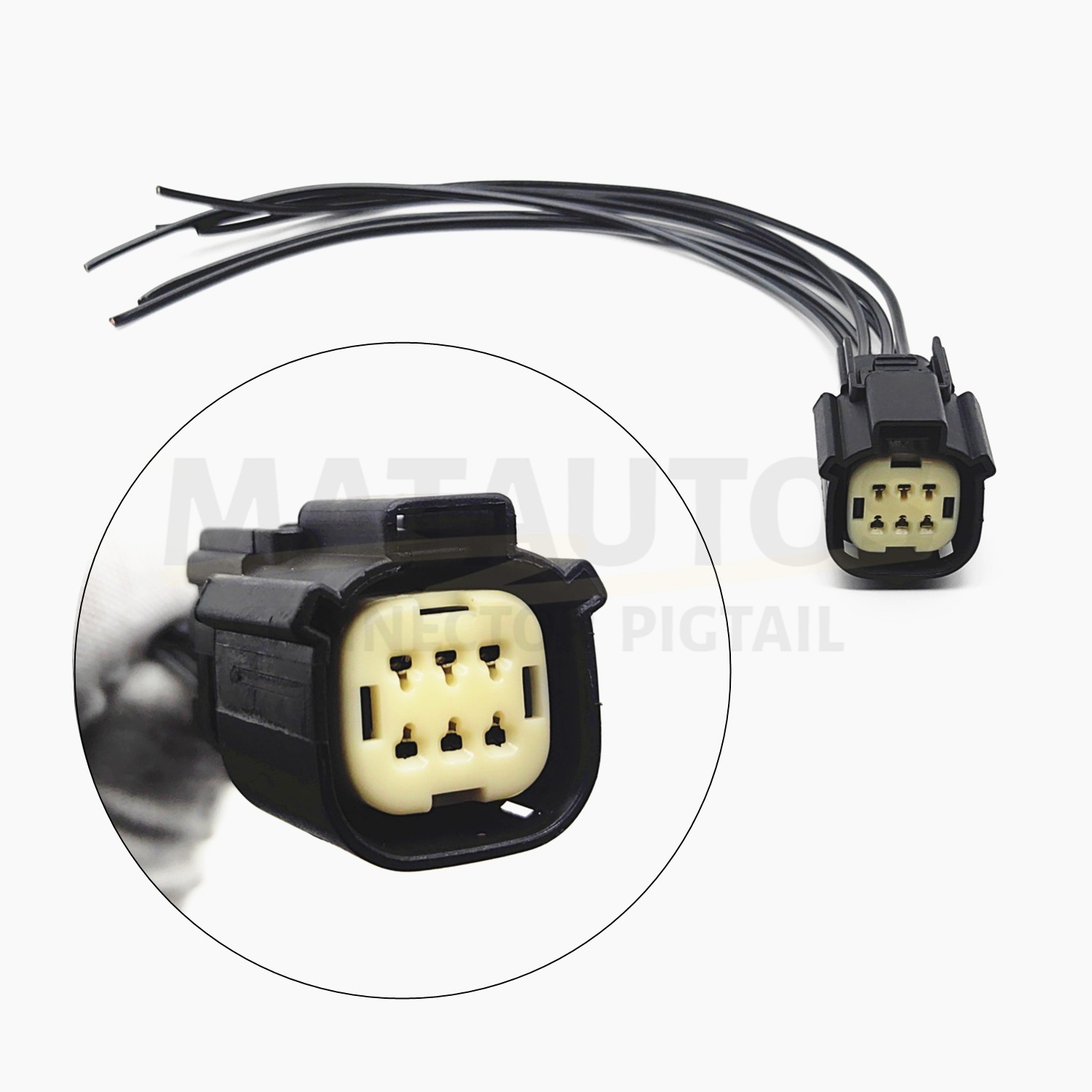 6 Wire Tail Lamp Tail Light Connector Repair For Ford F-150 F150 2016-2020