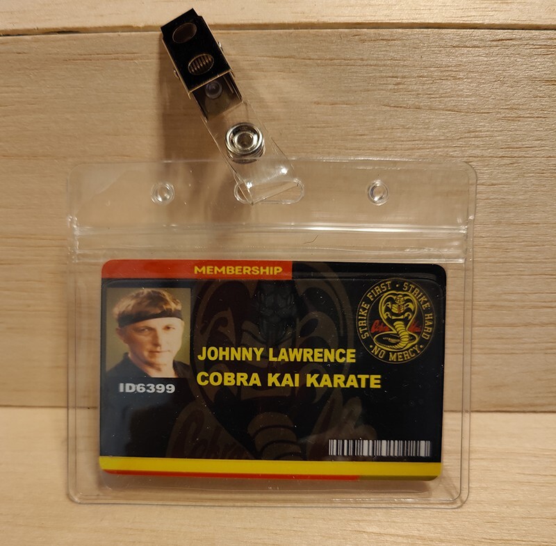 Johnny Lawrence Cobra Kia Karate Membership ID Card