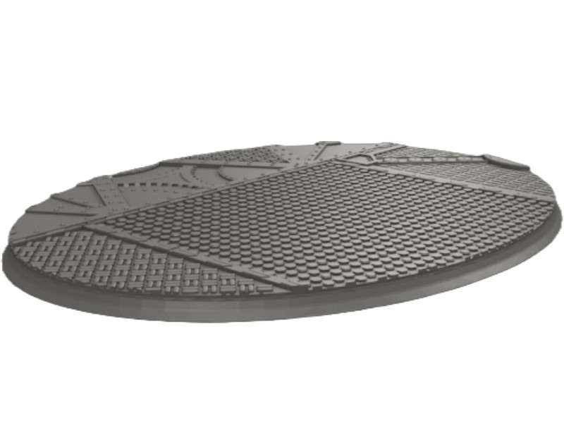 170mm x 105mm Oval Bases for Warhammer 40k  AoS D&D All Styles Colors Themes