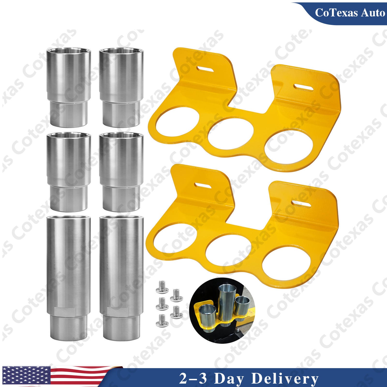10315 Stack Truck Adapter Kit Fit Challenger Lifts Four 3" & Two 6" W/ Organizer