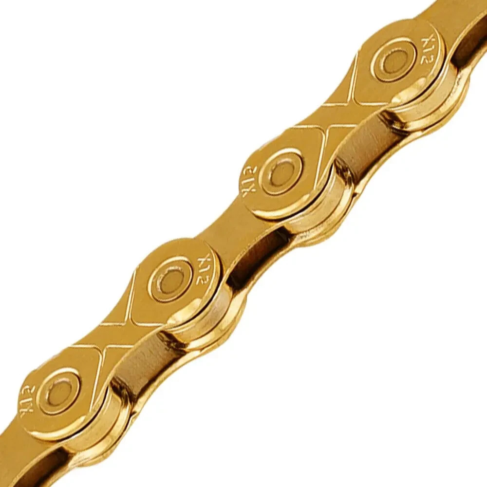 KMC X12 Ti 12-Speed Chain. Gold