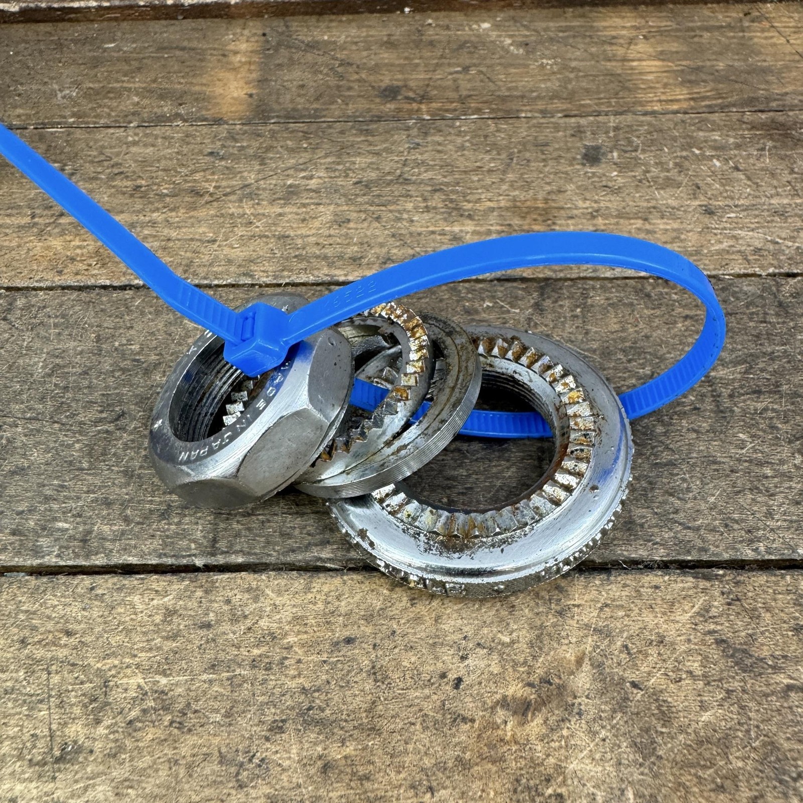 Vintage Kuwahara HeadSet Top Nut KCL Old School BMX Topnut 1in 70s80s