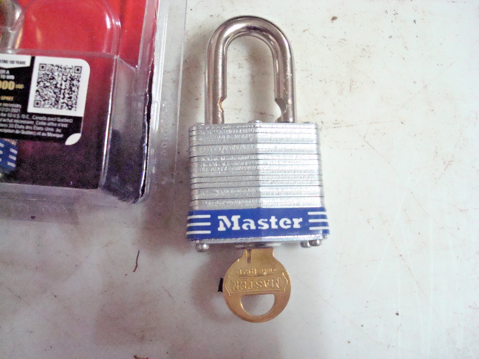 MASTER LOCK 3008D PK OF 4 WITH TWO KEYS