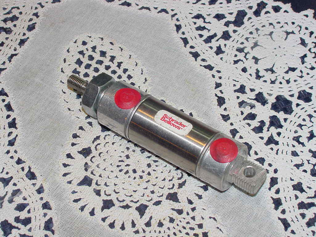 Schrader Bellows 1.05DPSR00.5 Pneumatic Air Cylinder, Double Acting, Pivot End