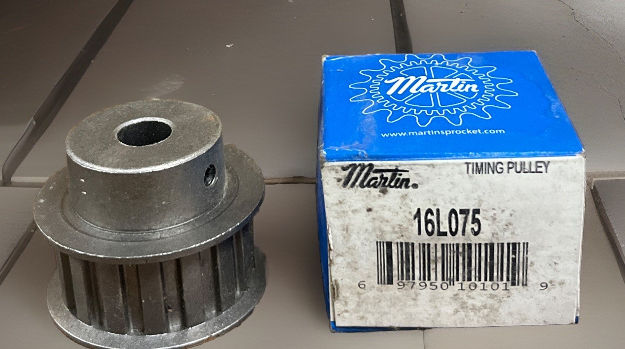 MARTIN 16L075 TIMING PULLEY NOS
