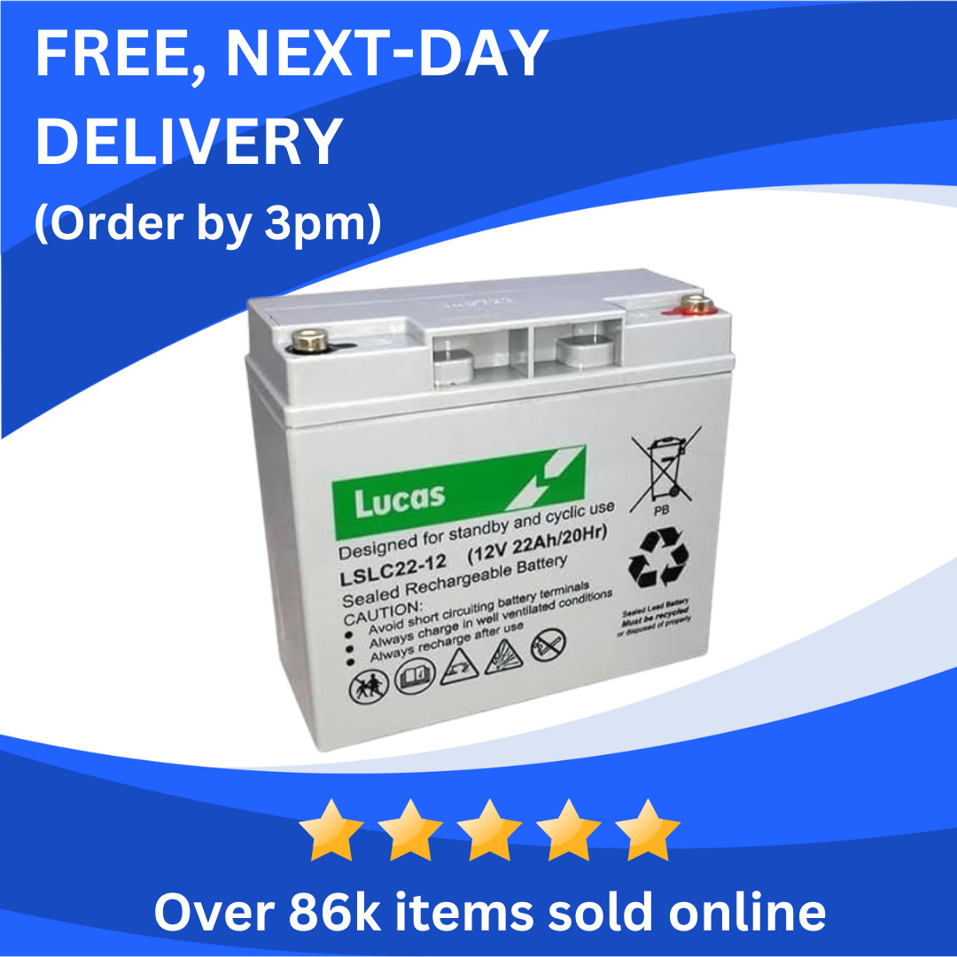 12V 22AH LIGHTWEIGHT, 6.4KG, MOTORSPORT,  RALLY, COMPETITION CAR, AGM BATTERY