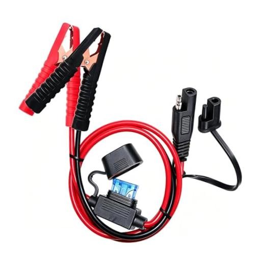 10AWG Battery Alligator Clips,SAE Quick Release 10AWG Alligator Clip to SAE