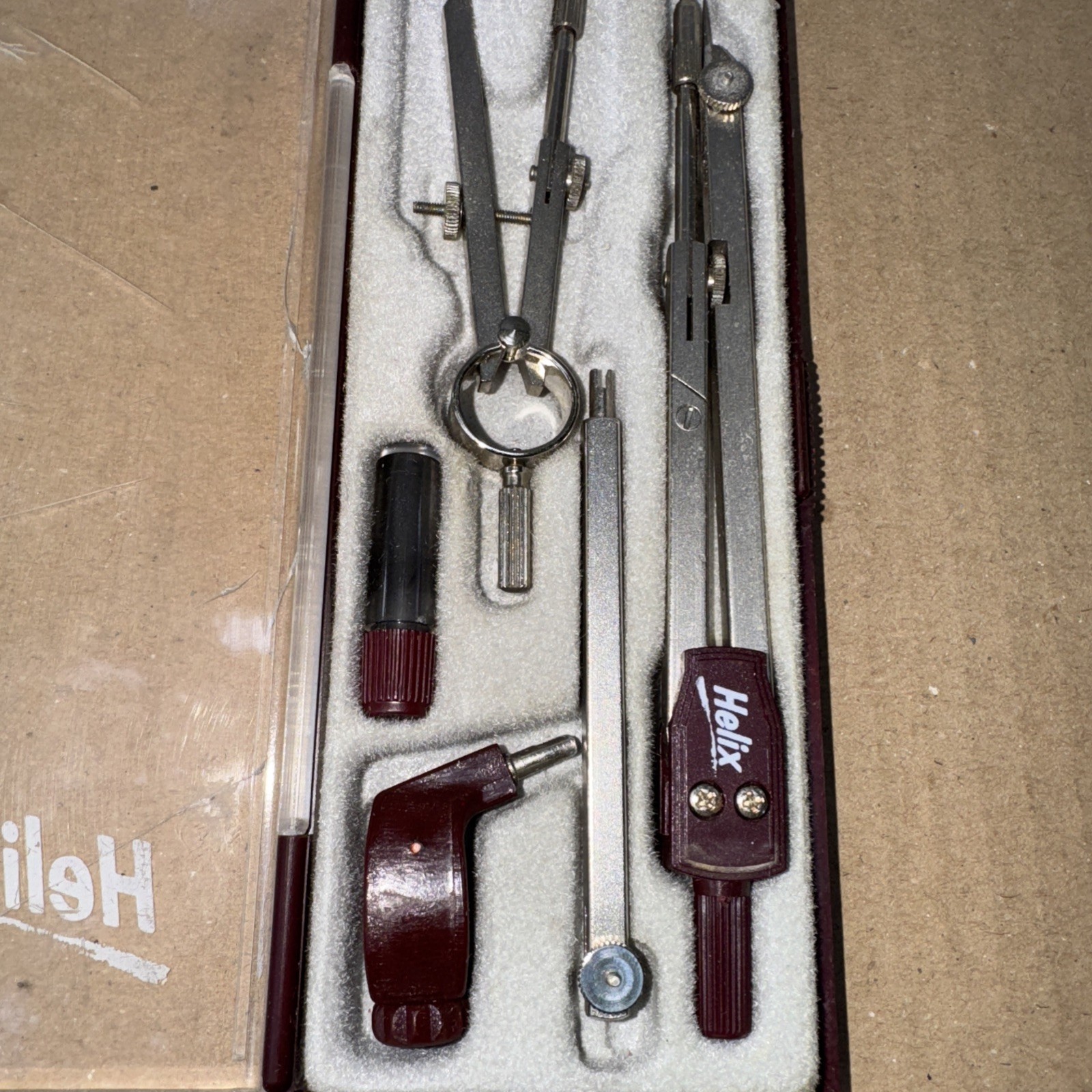 Vintage Helix Technical Drawing Set