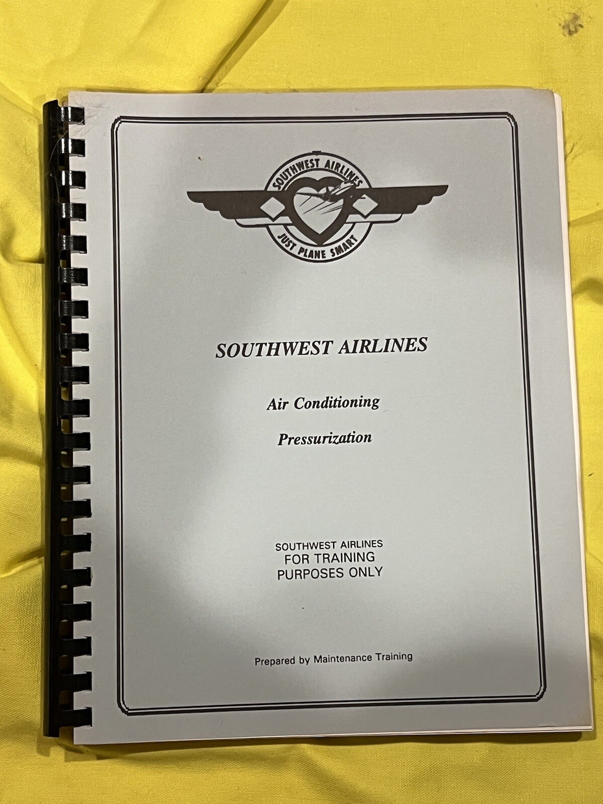 SOUTHWEST AIRCRAFT MANUAL PRESSURIZATION & AIR CONDITIONING BOEING 737 SC VG