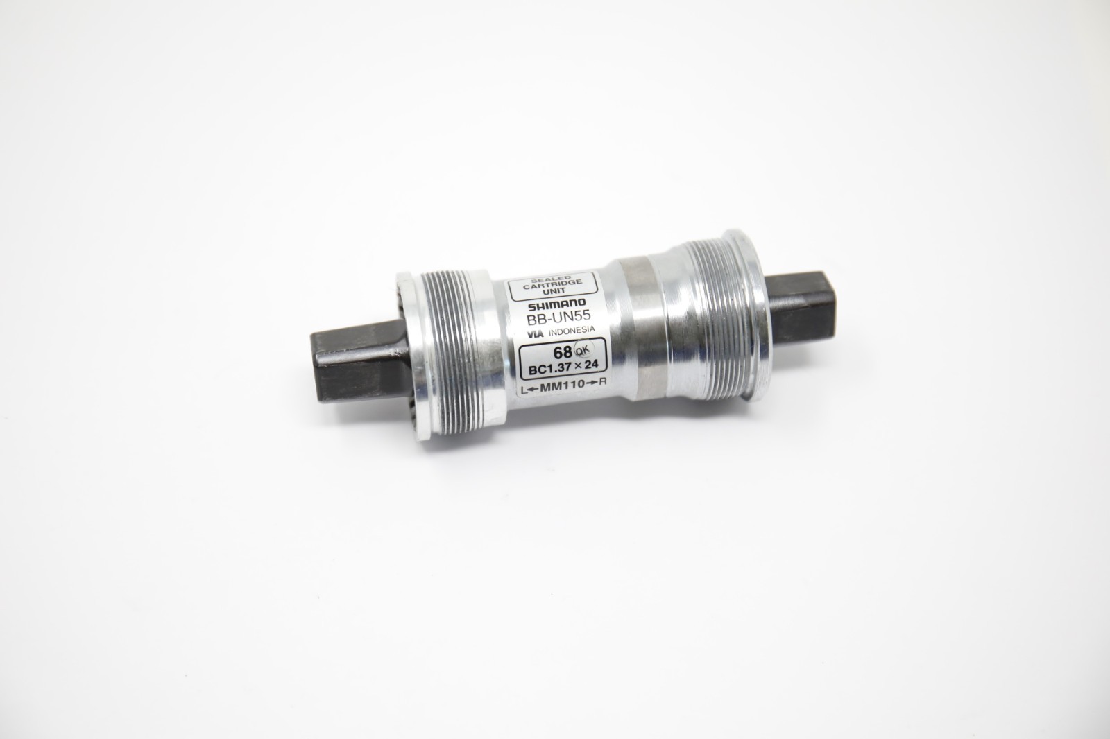 Shimano BB-UN55 bottom bracket 110mm English Threaded square taper