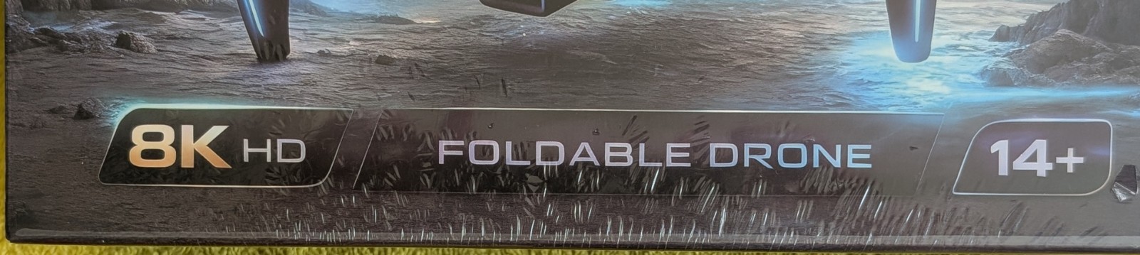 SKYFORCE PRO 8K HD Camera Foldable Drone w Smart Controller New & Sealed in Box
