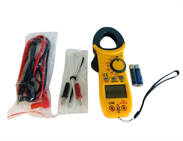 Tuttokool TK3267B Handheld Digital Clamp Meter Multimeter True RMS AC Volt Amp H