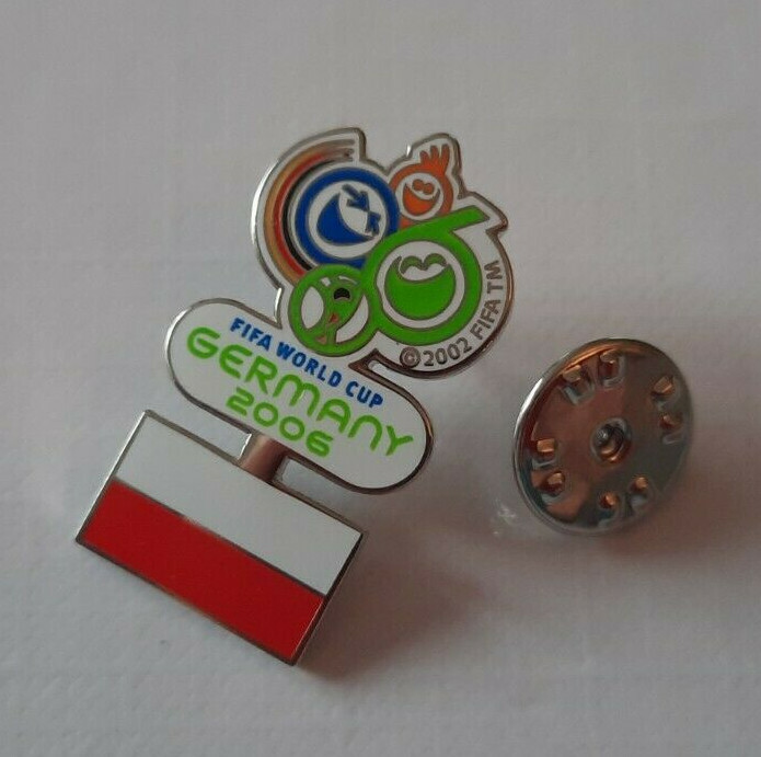 FIFA World Cup Germany 2006 Poland Pin NEW (M83)