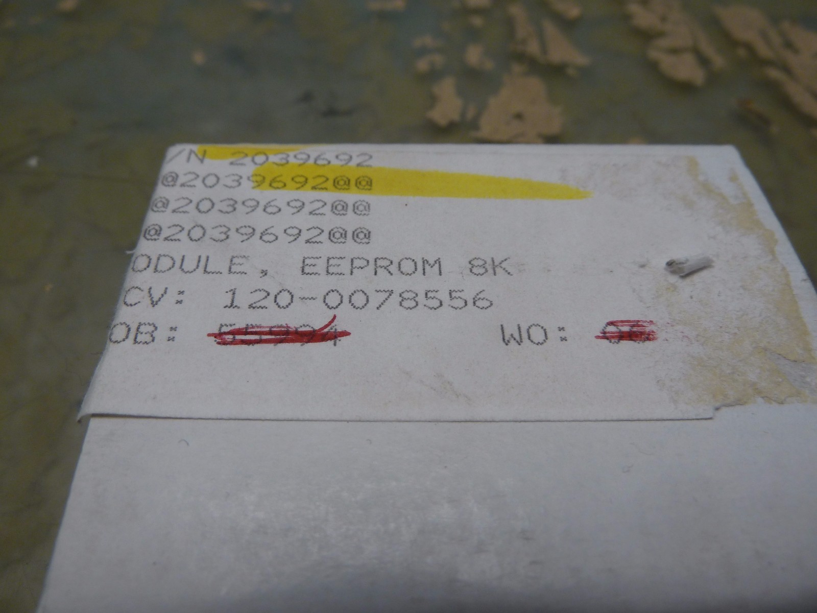 Mitsubishi A1SMCA-8KP 8k step memory cassette eeprom [2*U-64]