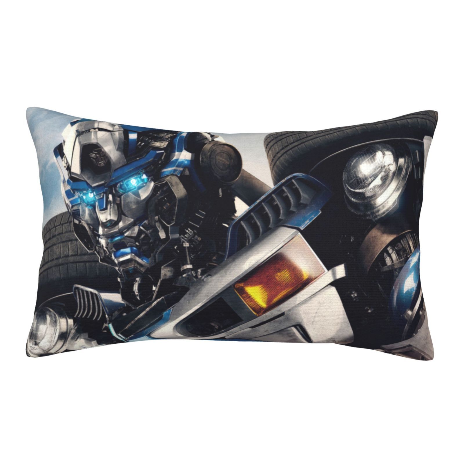 Transformers Movie Pillowcase for Hair and Skin Pillow Case Cover Zipper 3 Sizes