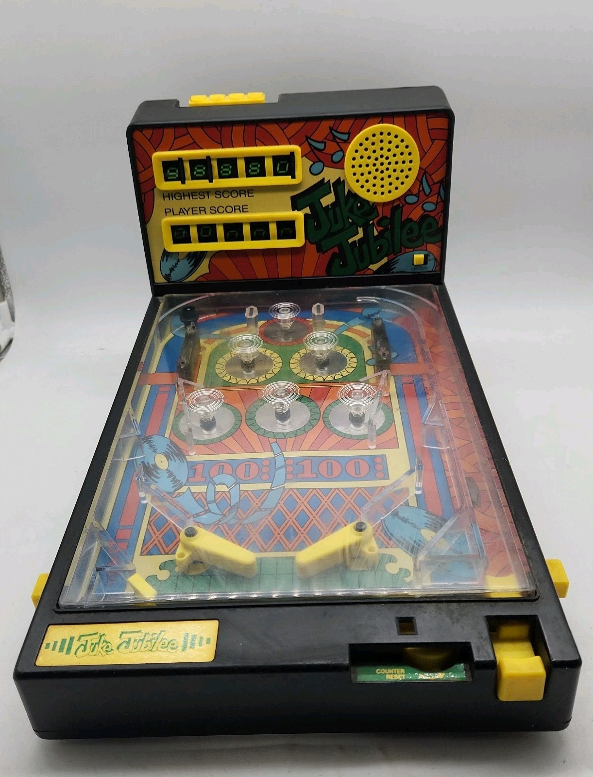 Vintage Juke Jubilee Table Top Pinball Machine Game...