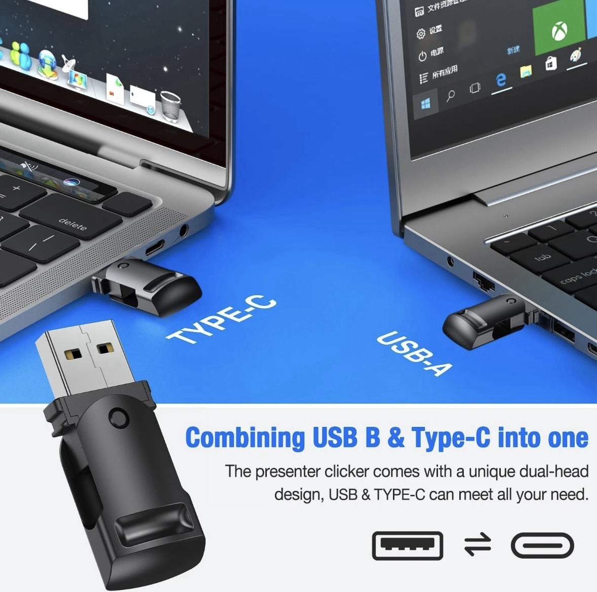 Presentation Clicker Wireless Presenter Remote for PowerPoint, Powerpoint