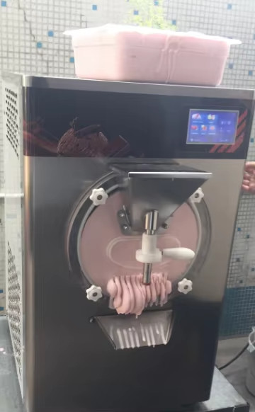 48L/H Italian Gelato Hard Serve Ice Cream aking Machine