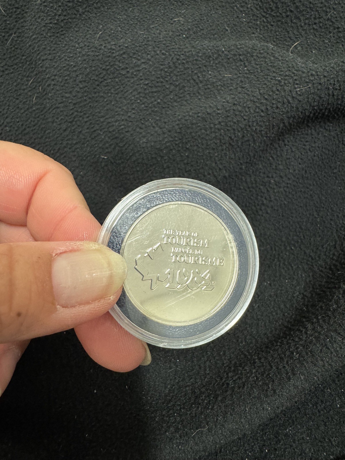 Canada Ottawa, ON 1984 World Tourism Day Medallion  Nickel