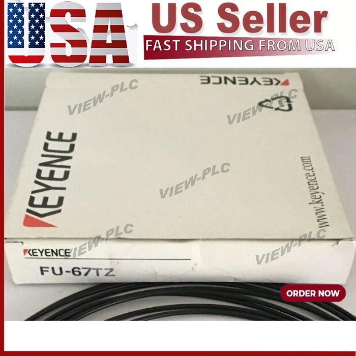 Keyence FU-67TZ Fiber Optic Sensor FU67TZ Digital Fiber Unit US Free TAX