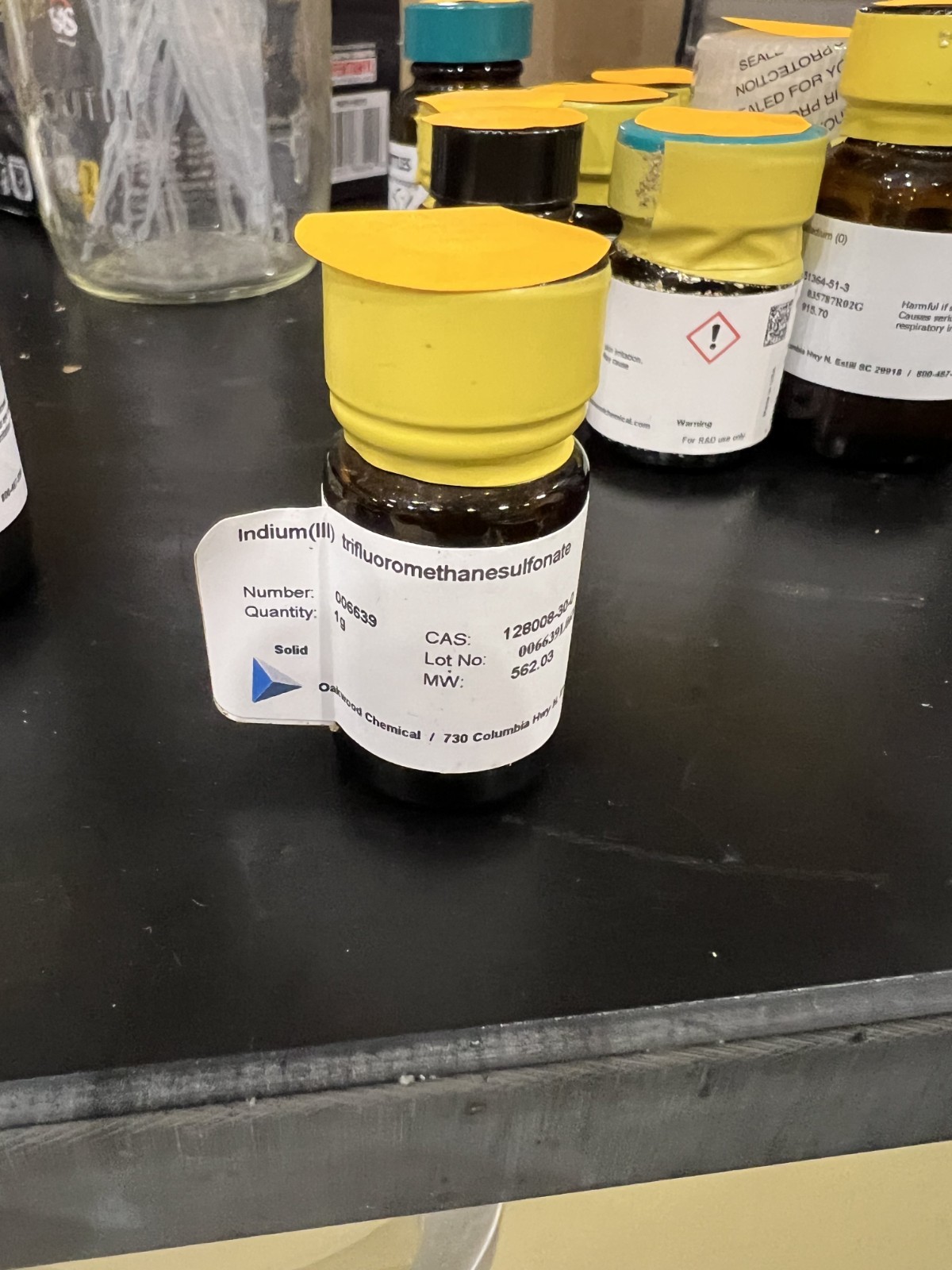 Indium (III) Trifluoromethanesulfonate, Indium Triflate, 1g