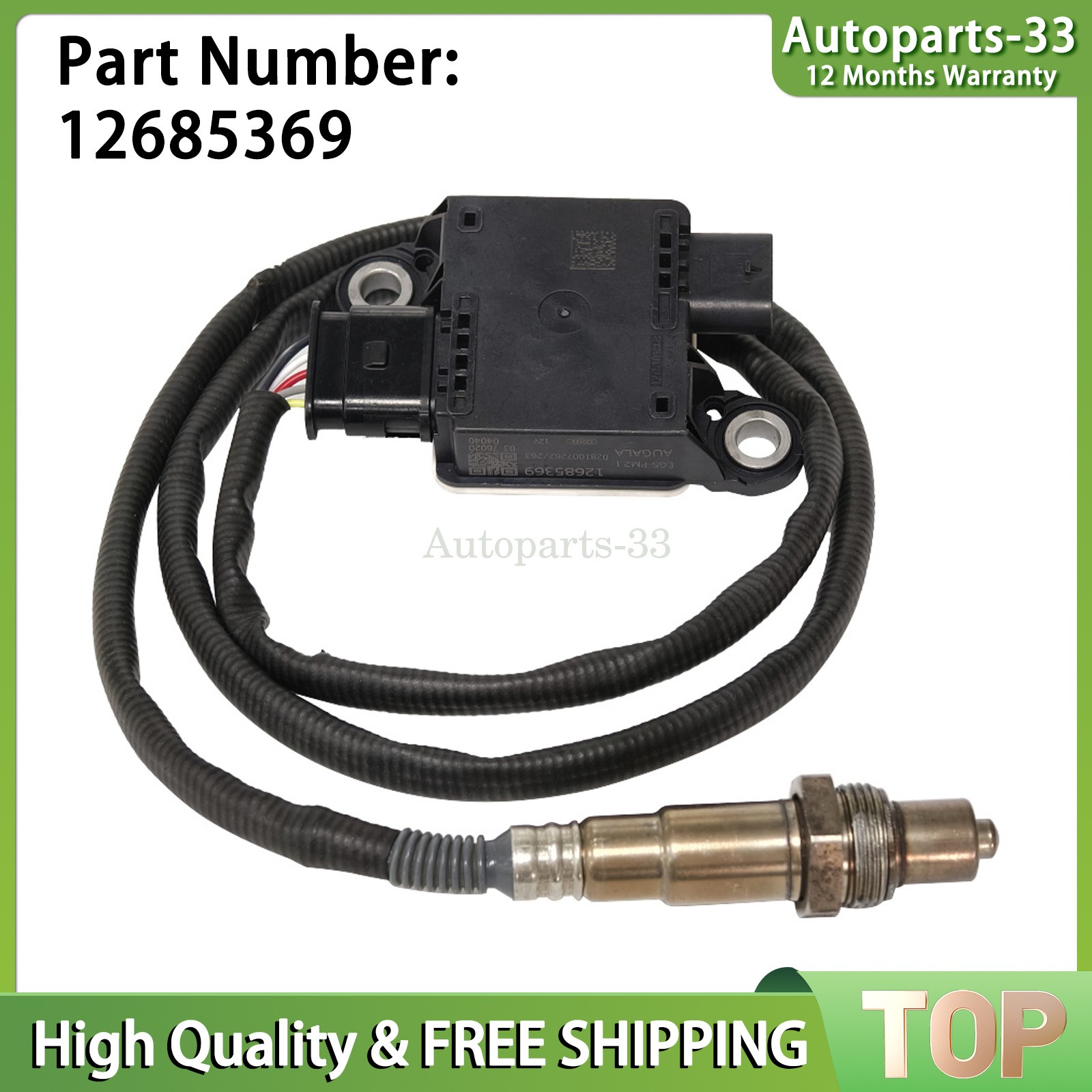 NEW Exhaust Particle Sensor 12685369 Fits For 2019 Chevy Silverado 4500HD