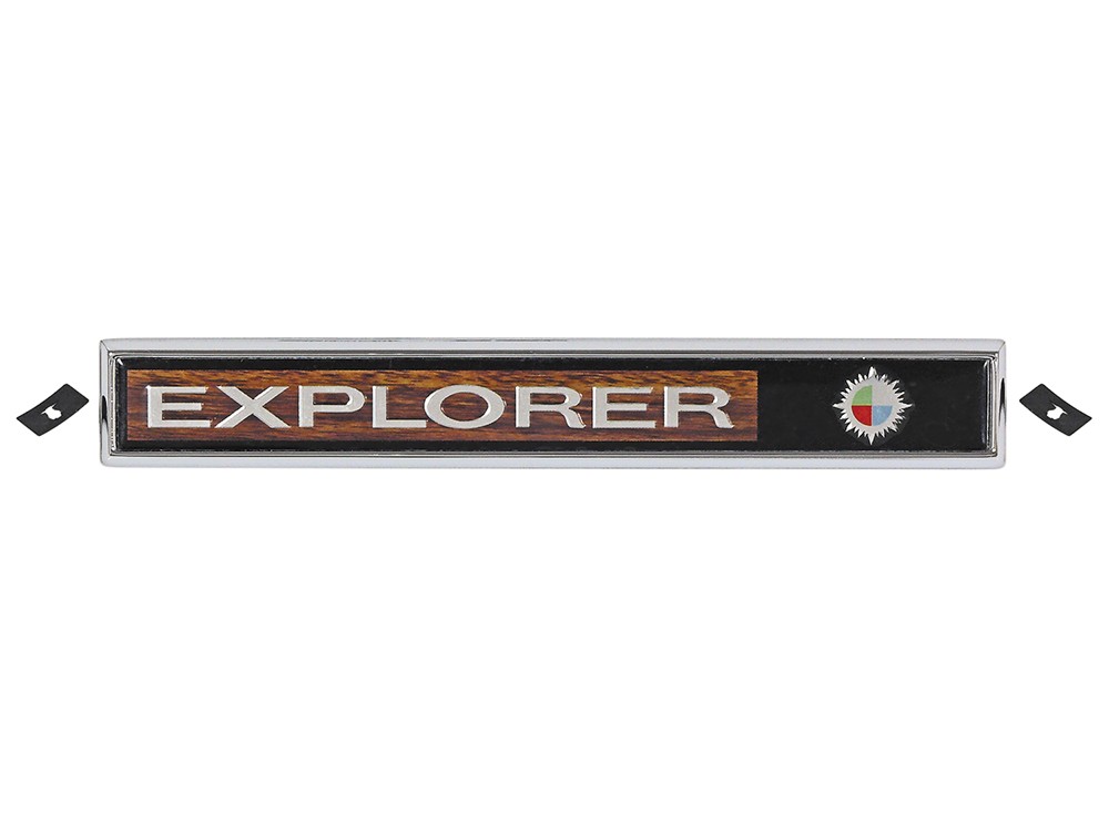 1969-71 F100 "Explorer" Emblem Glove Box Door F250 1972-77 Bronco Truck New