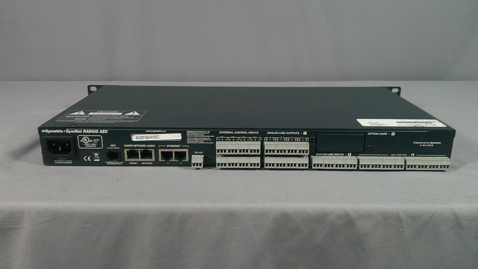 Symetrix SymNet Radius AEC Audio DSP Processor Conferencing ***USED EXCELLENT***