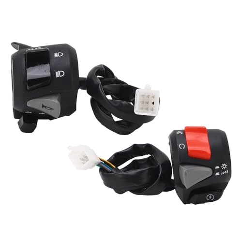 Motorcycle Handlebar Switch 7/8in Turn Horn High Low Beam Start Stop Switch