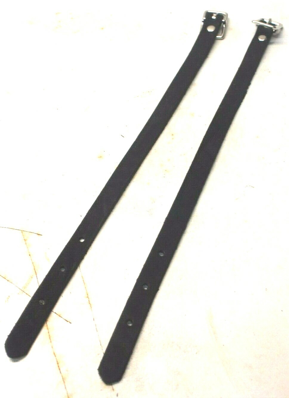 Smith Saddlery Black Leather Finish Straight Stirrup Hobbles horse tack equine