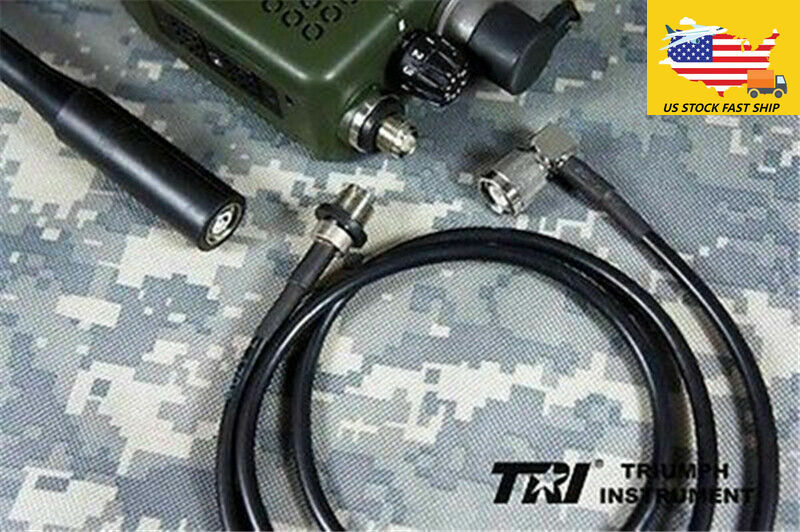 60cm Antenna Extension Cable for TRI PRC 152/148 Raido TNC Connector BELDEN