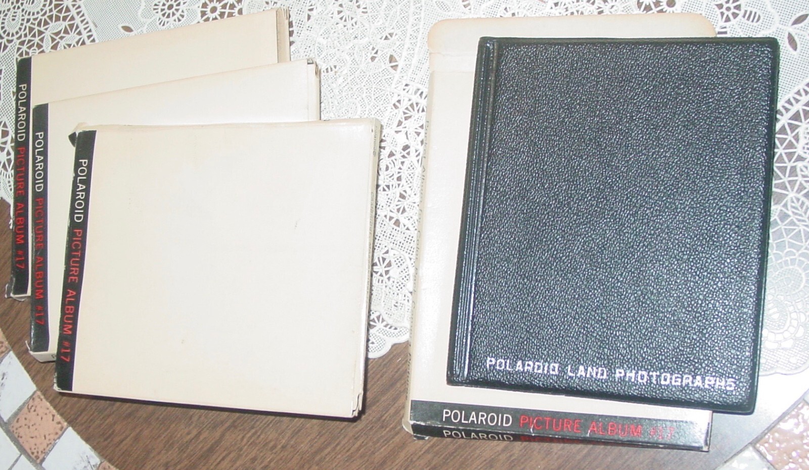 4 Vintage Polaroid Print Pocket Picture Albums #17 Instant Camera Photos NOS Lot