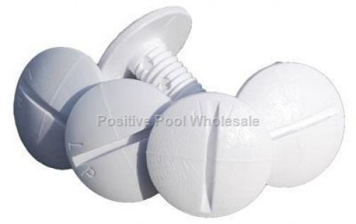 Pentair Letro Legend EC55 Automatic Pool Cleaner Plastic Wheel Screw 5 Pack