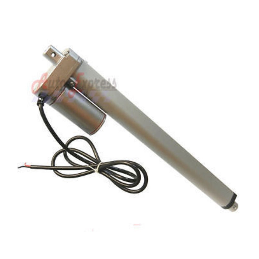 Linear Actuator 12" inch Stroke Heavy Duty 12 Volt DC 200 Pound Max Lift