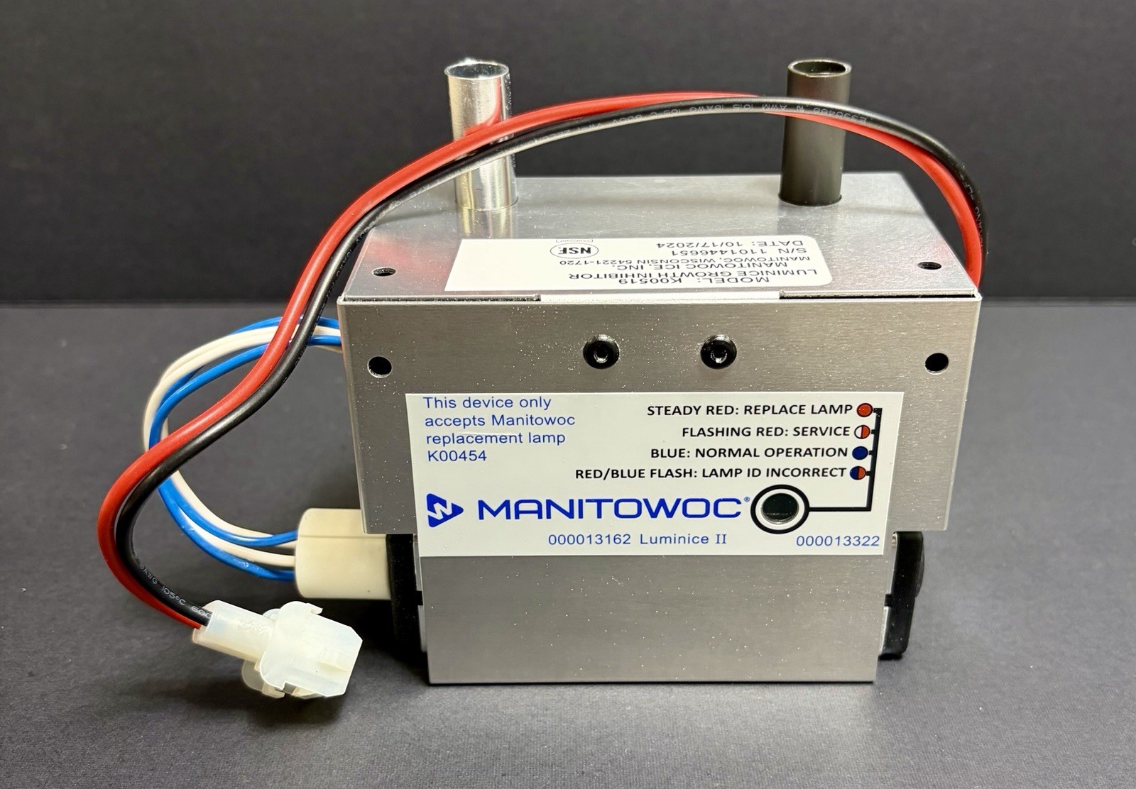 Manitowoc - K00454- LuminIce® II Growth Inhibitor Kit ( May Have Missing Parts)