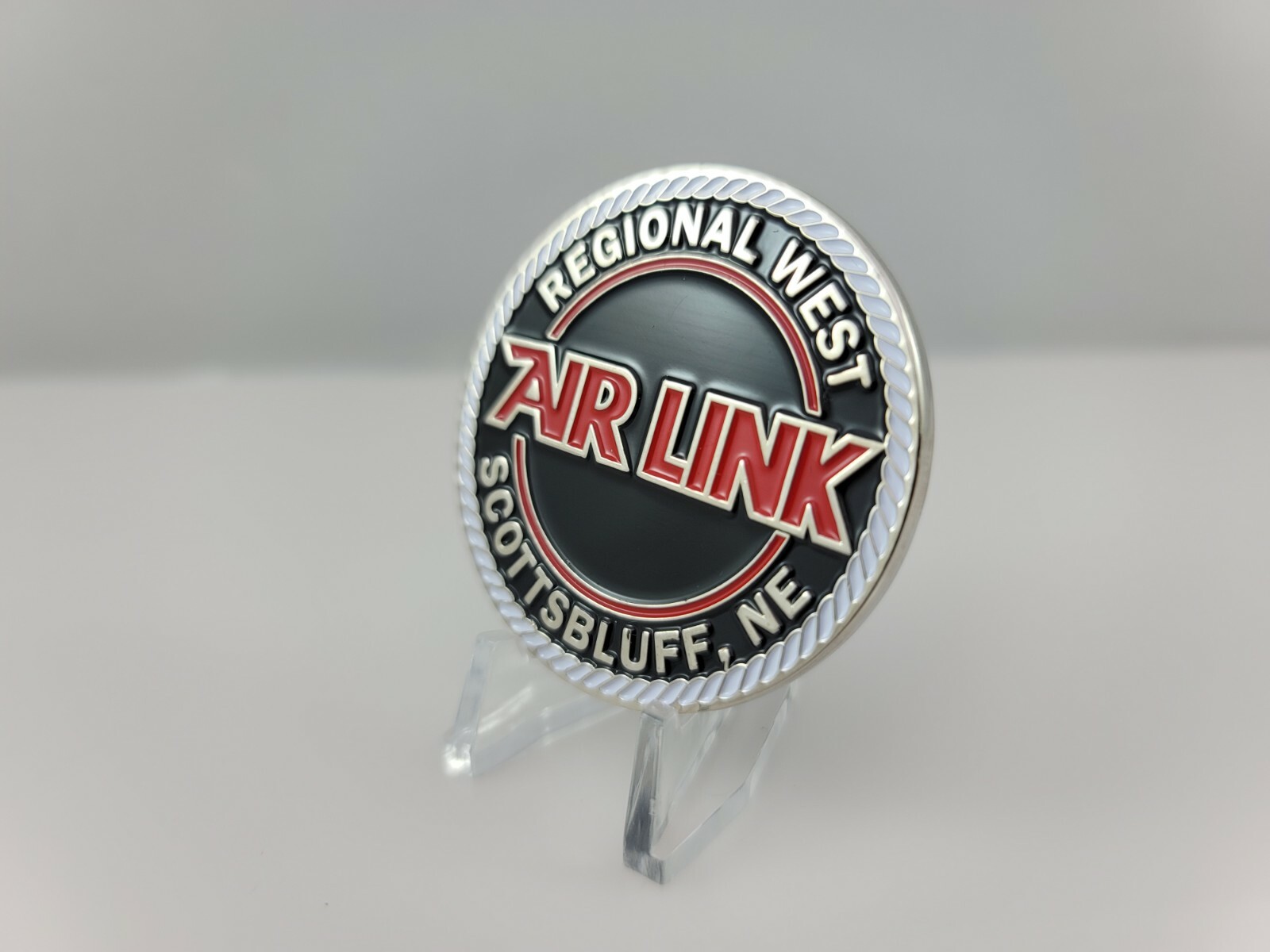Air Link Regional West Transfer Center Scottsbluff NE Challenge Coin