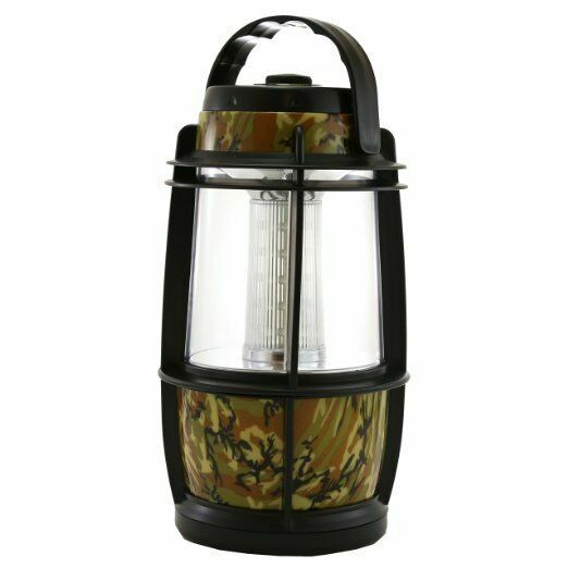 Super Bright Camo LED Lantern Battery Operated Outside Camping Emergency Patio