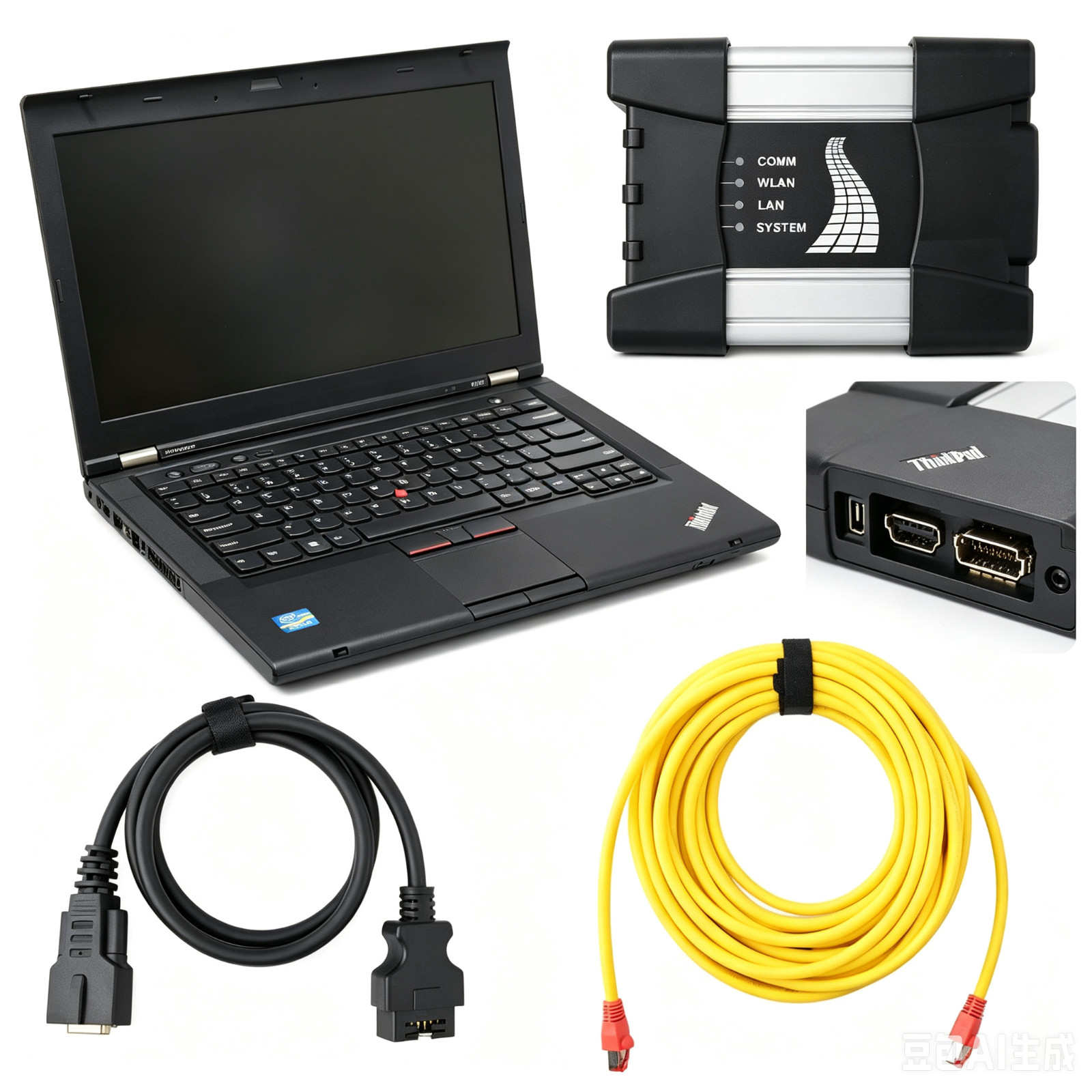 for BMW Icom Next Auto Diagnostic Tool Icom Code Scanner V07.2025 T430 1tb SSD