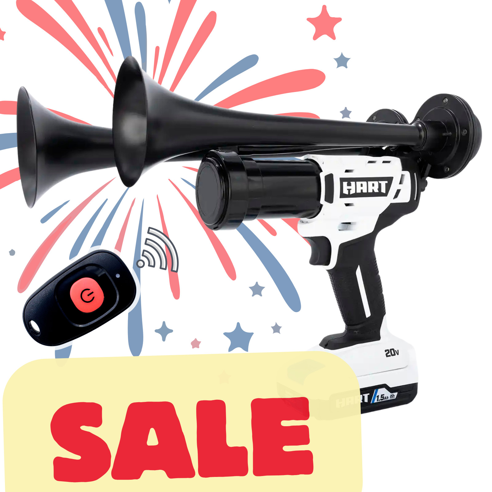 Hart Drill Horn| 150+dB| Remote Control| USA Assembled