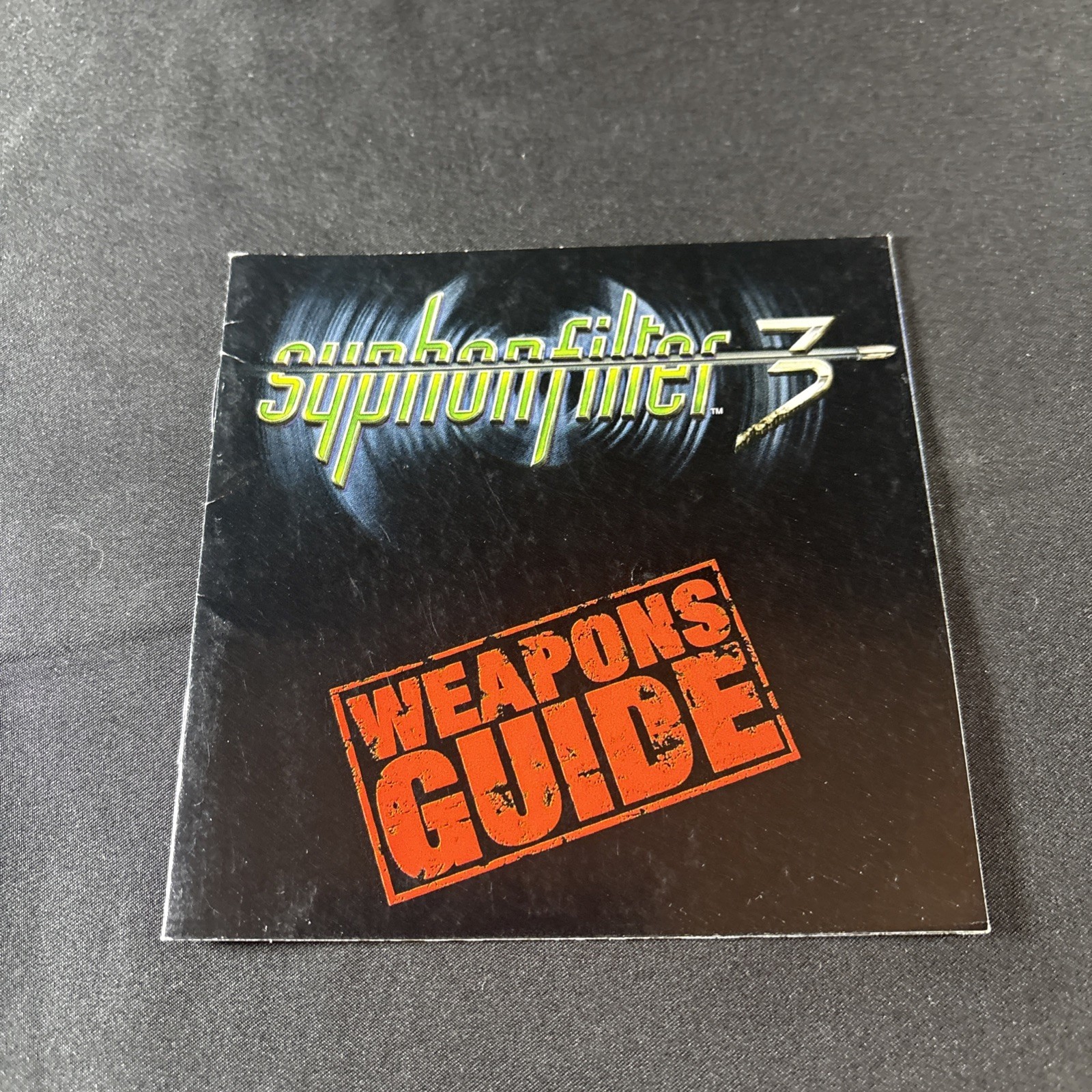 Syphon Filter 3 Ps1 Sony PlayStation Weapons Guide Instruction Manual Only