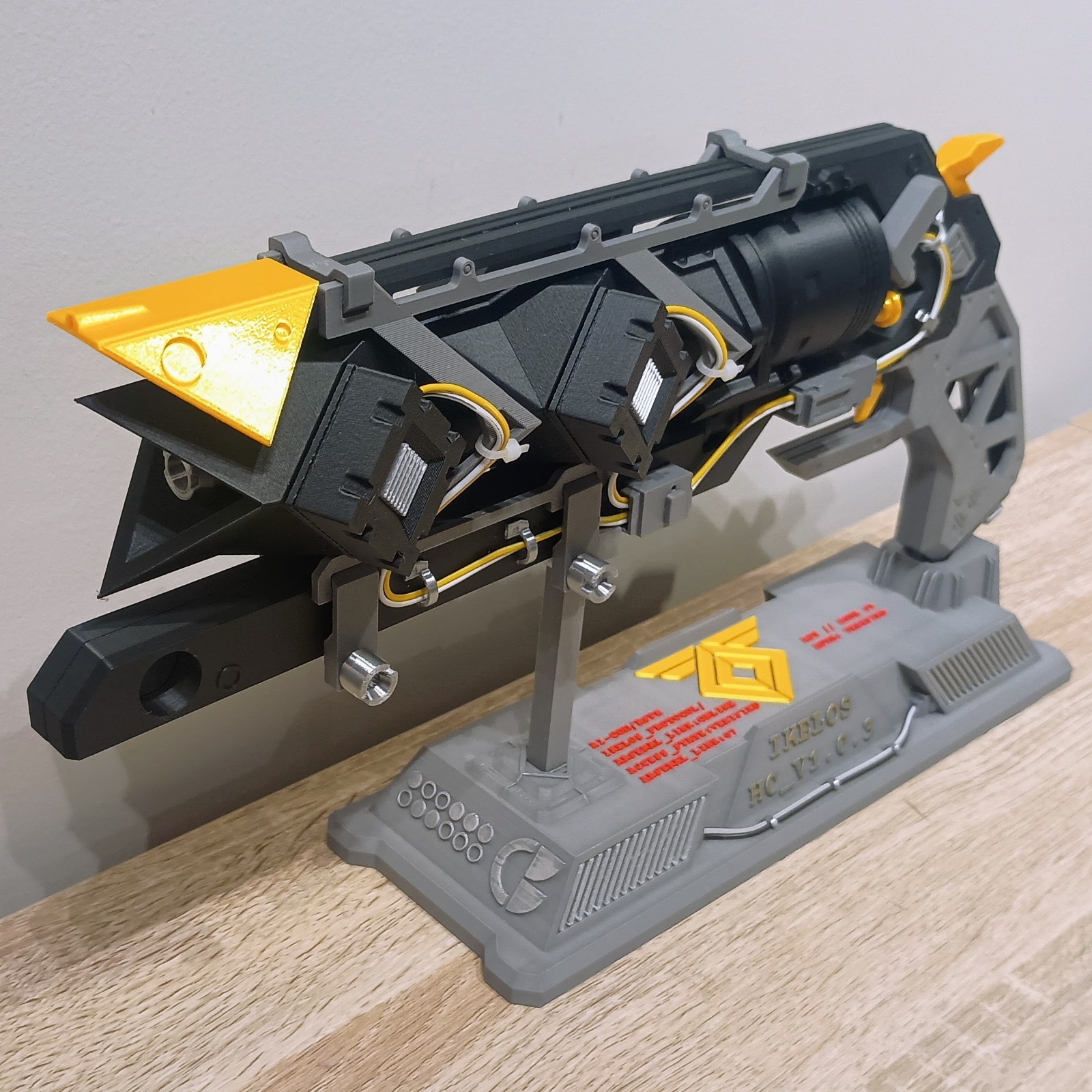 Destiny 2 IKELOS Hand Cannon Replica Prop with Custom Display Stand