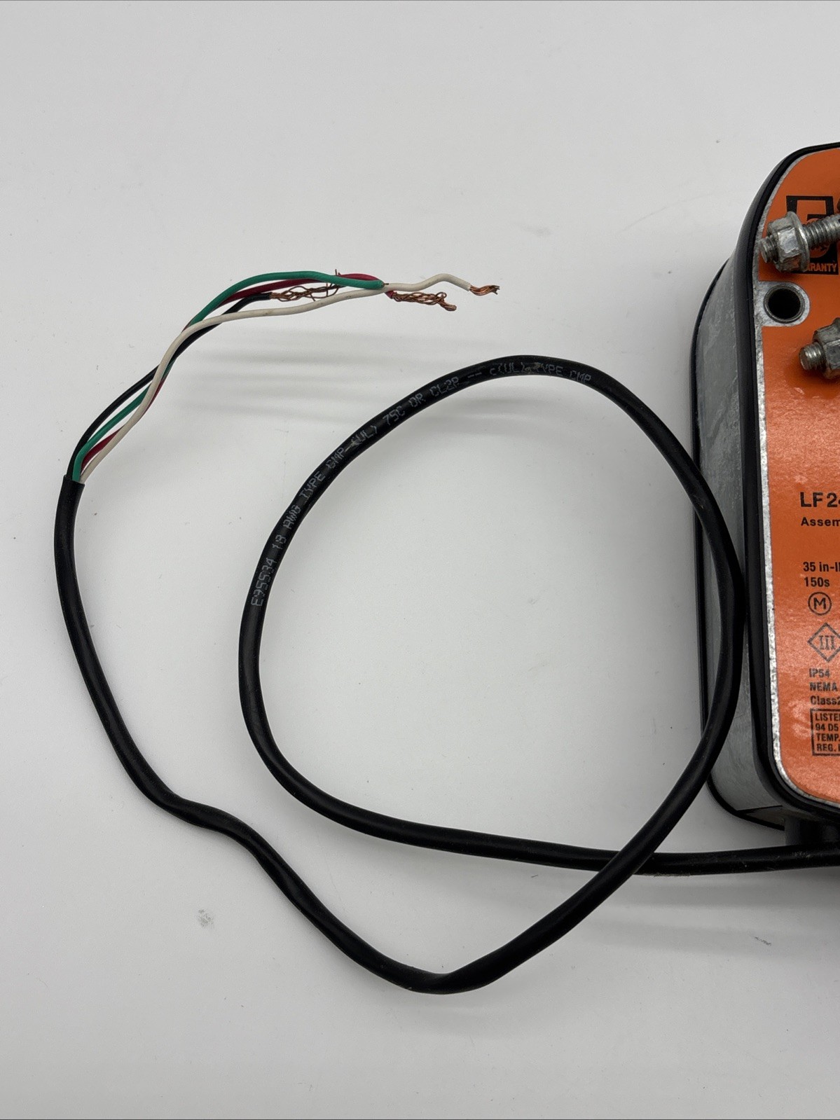 Belimo LF24-SR US Spring Return HVAC Damper Actuator 24V Corded MPN