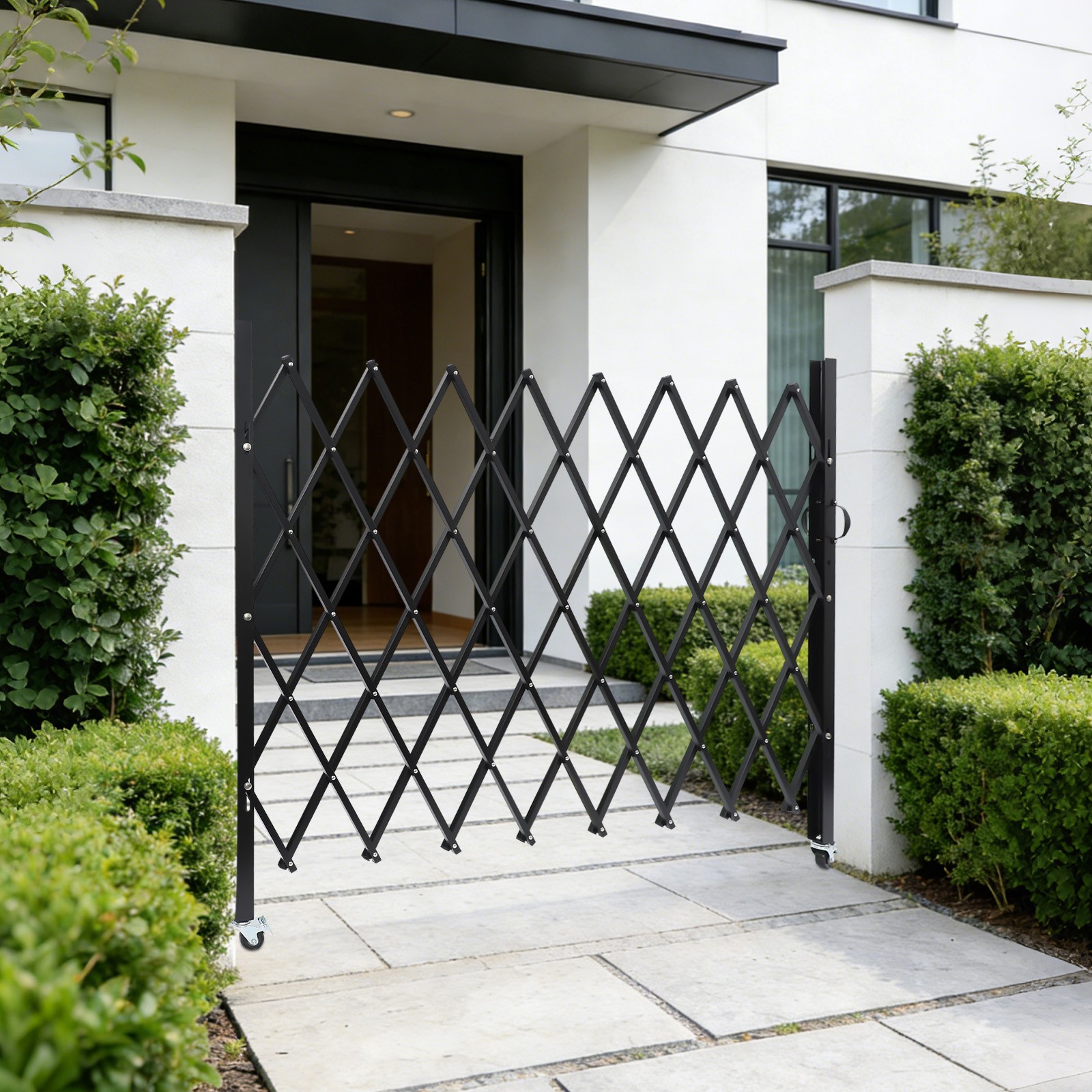 Rolling Barricade Gate Single Folding Security Gate Accordion Security Gate