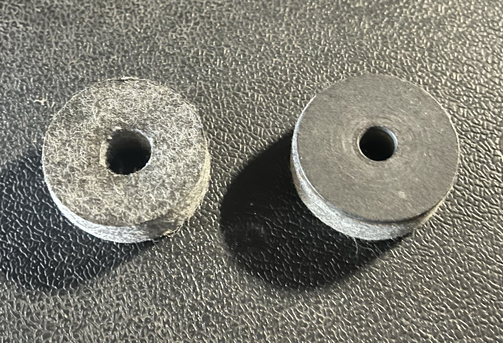 Cymbal Felts With Plastic Bottom -set of 2