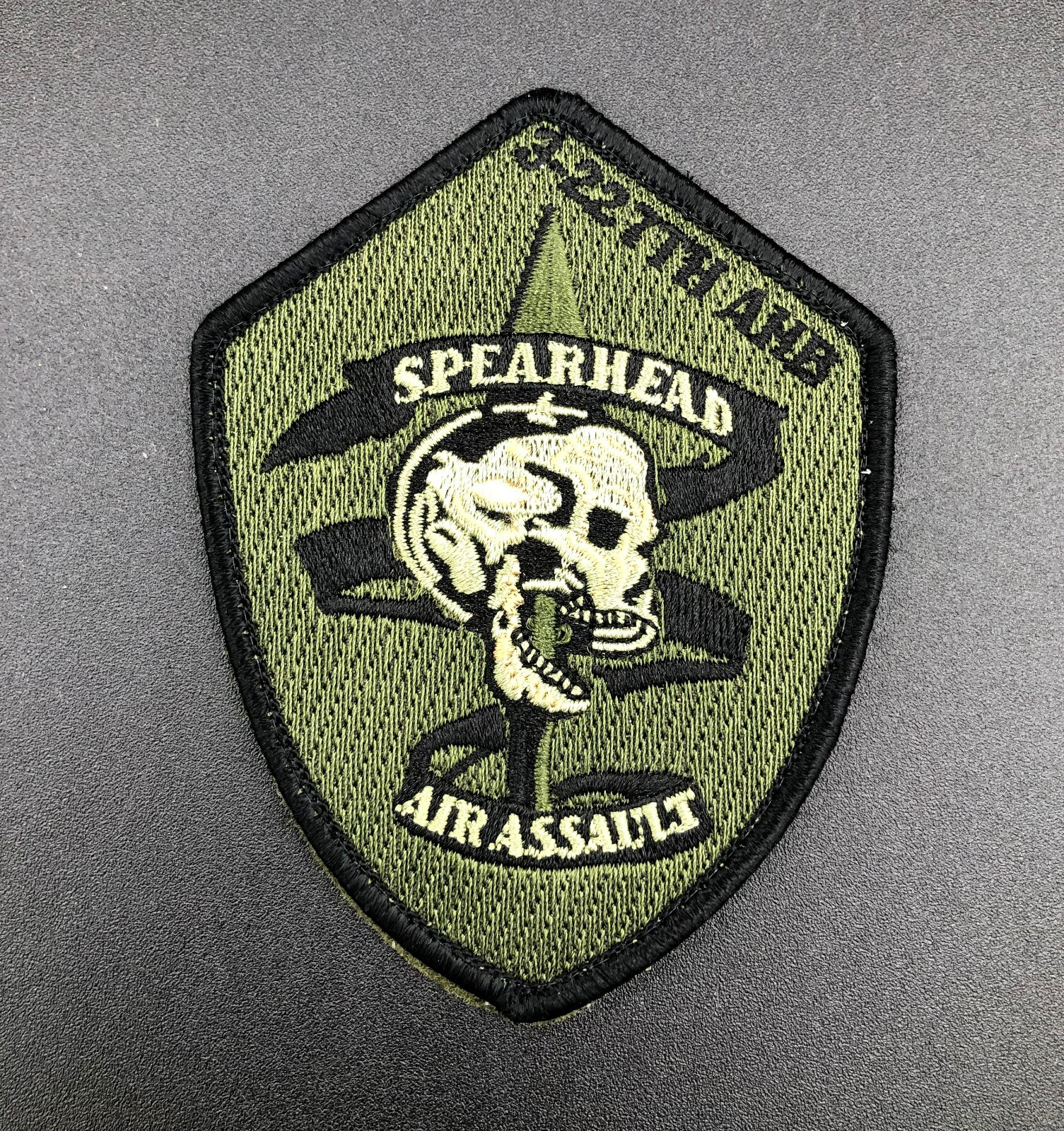 3-227th AHB Spearhead Air Assault Army Aviation Patch OEF OIF