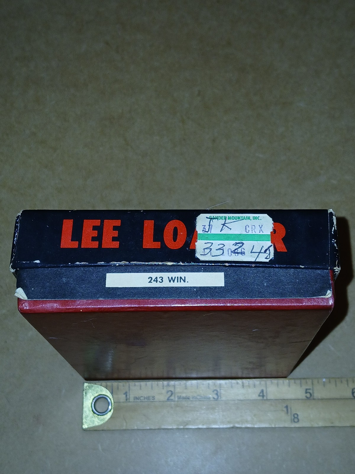 Lee 243 Winchester Reloading Kit, Used