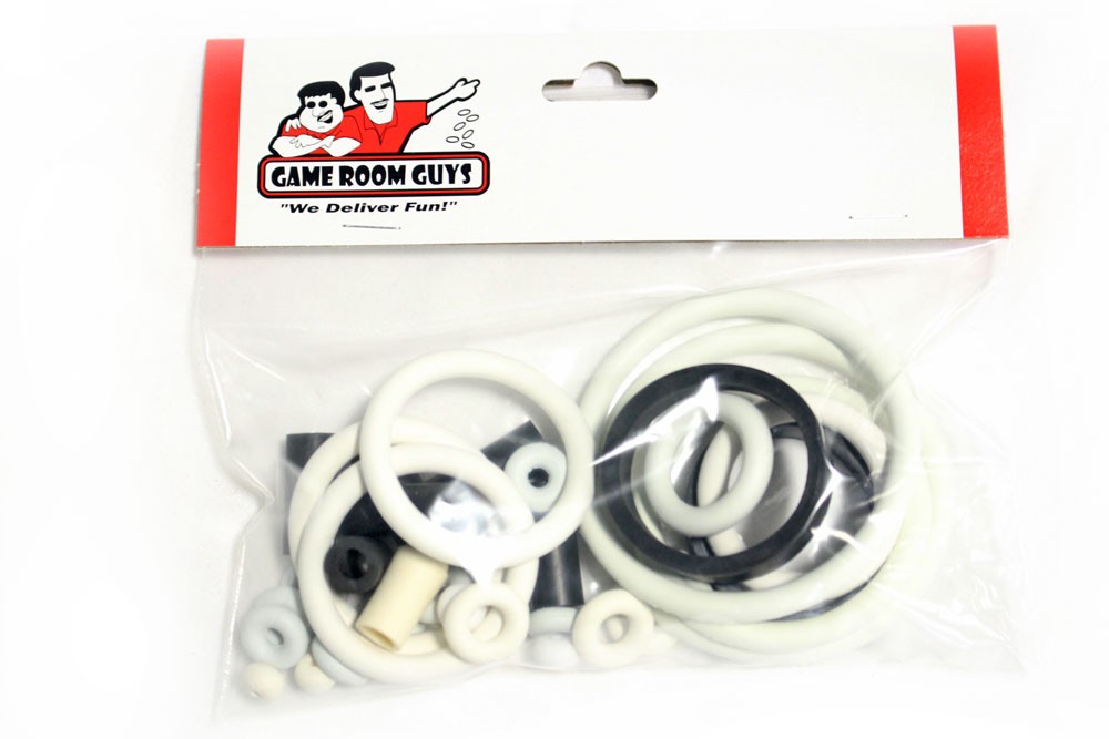 Sega Lost In Space Pinball Machine Replacement Repair Rubber Ring Kit White