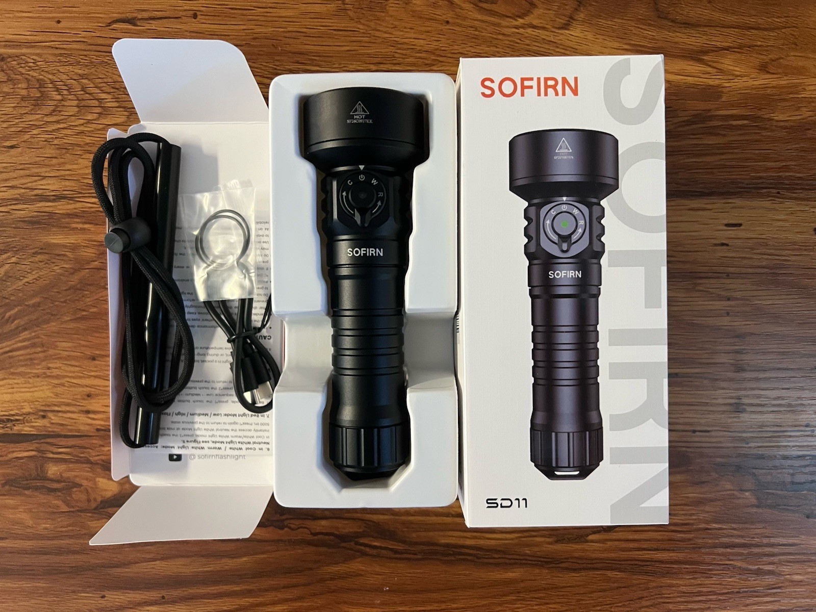 Sofirn SD11 Scuba Diving Flashlight
