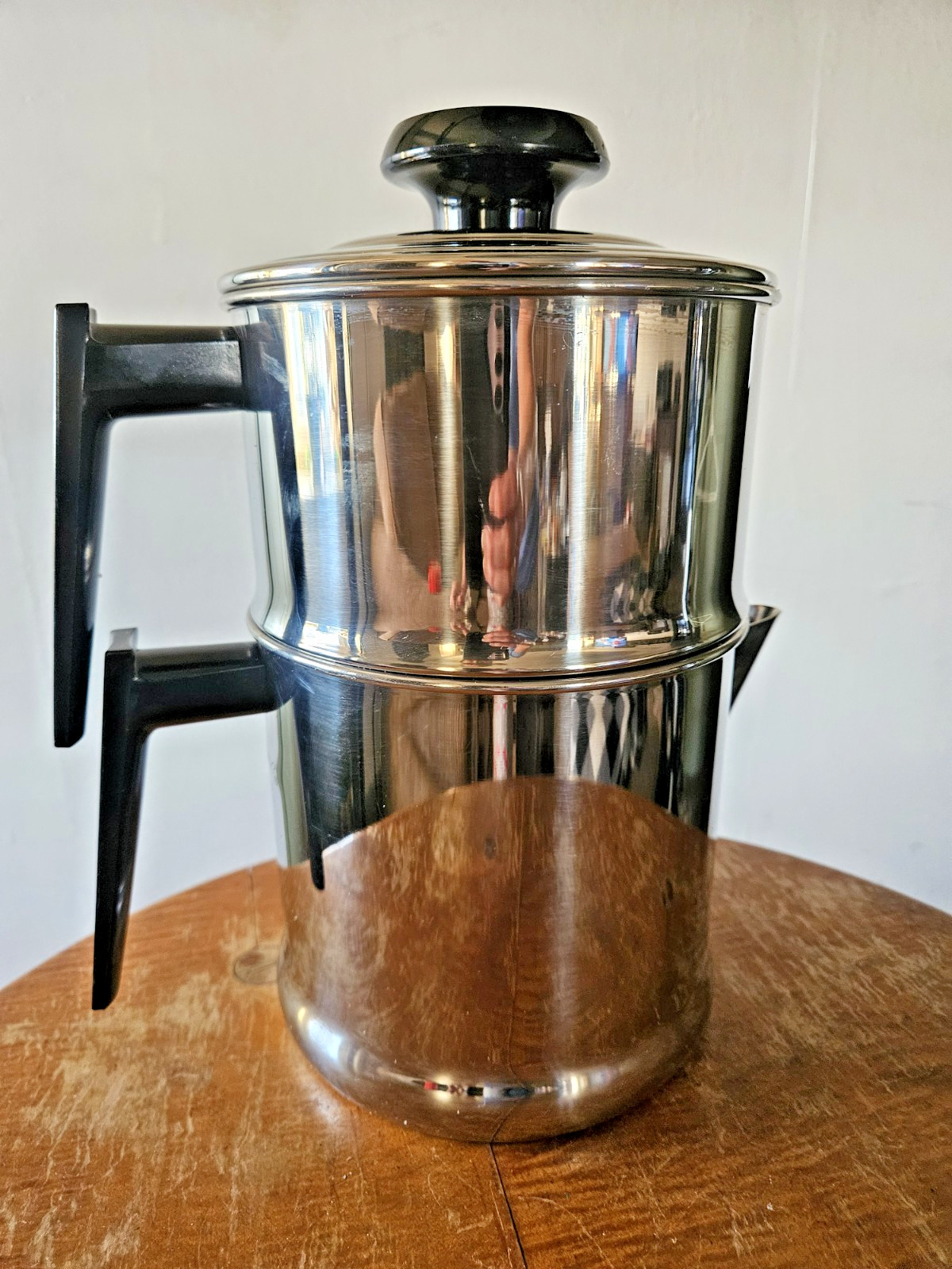 LIFETIME Drip-o-Lator Stainless Steel Nice 10 Cup Stove Top Coffee Maker T304