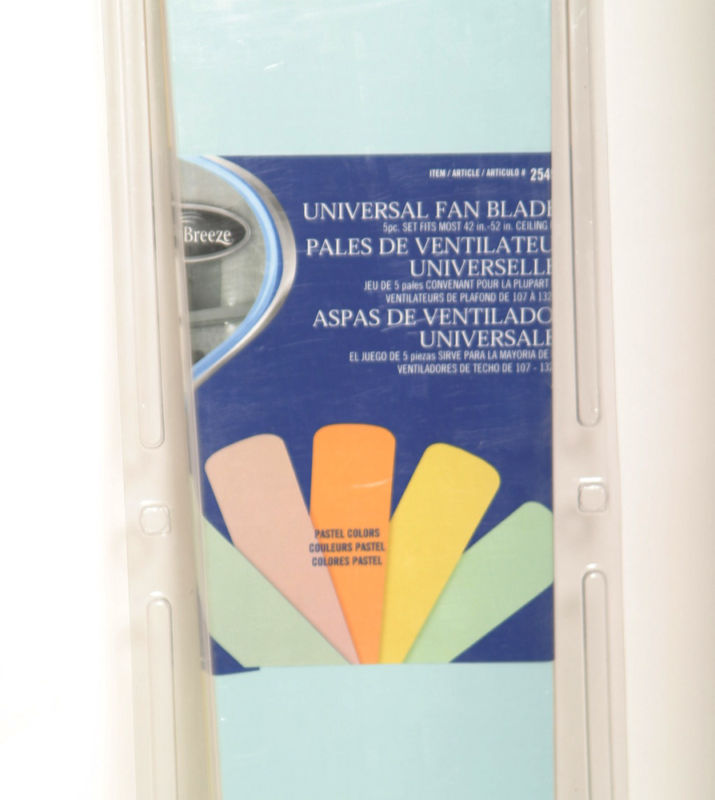 Harbor Breeze Universal Replacement 5 Ceiling Fan Blade SET Kids Pastel Colors